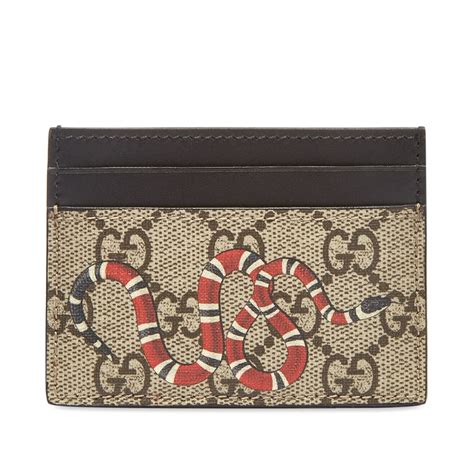 gucci microguccissima card holder|Gucci card holder with snake.